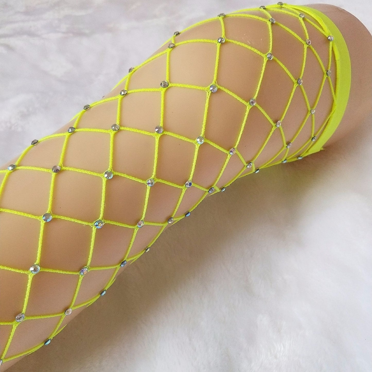 New Hot Drilled Big Net Socks Sexy Long Tube Fishing Net Socks Base Socks Colorful Over knee Hollow Socks