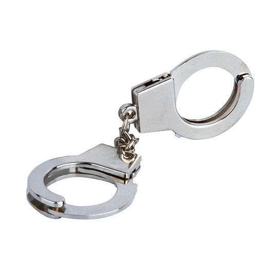 Creative Key Chain Metal Simulation Handcuffs Key Chain Entertainment Leisure Key Chain