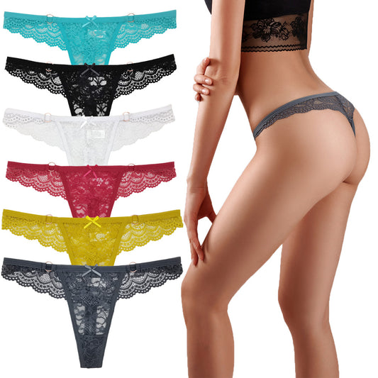 Tanga Sexy Spitzen-Cutting Damen-Tanga 