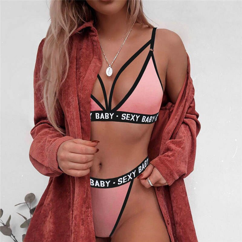 Damen Sexy Dessous Offener BH Höschen Set Transparente Spitzenunterwäsche Weibliche Dessous Sexy Heiße Erotische Kostüme S-3XL Übergröße