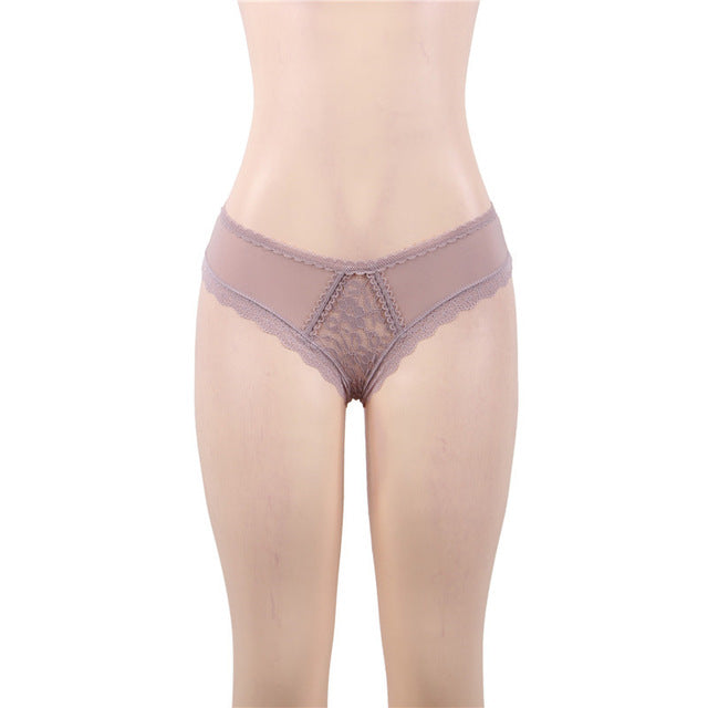 Arrival Lace Briefs See Through Sexy Underwear Women Floral Brazilian Panties